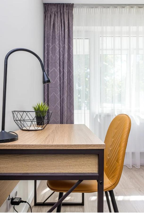 Panevezio G Prie Parko, Panevezio Str By The Park Apartment ไคลเพดา ภายนอก รูปภาพ